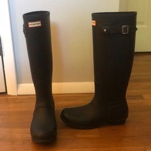 Black Hunter Rain Boots